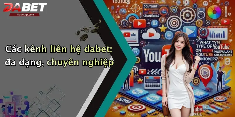 Các kênh liên hệ dabet: đa dạng, chuyên nghiệp